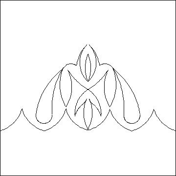 (image for) Lavender Triangle 1 Half-L04873*